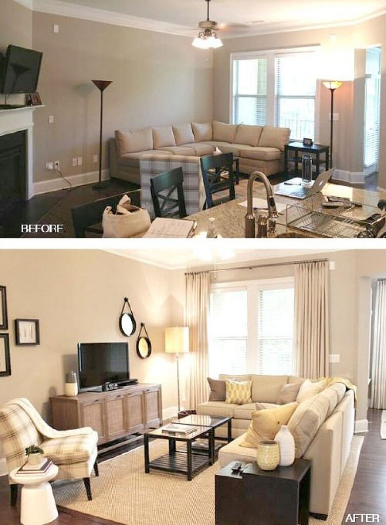 How To Makeover Living Room On A Budget at Amy Main blog