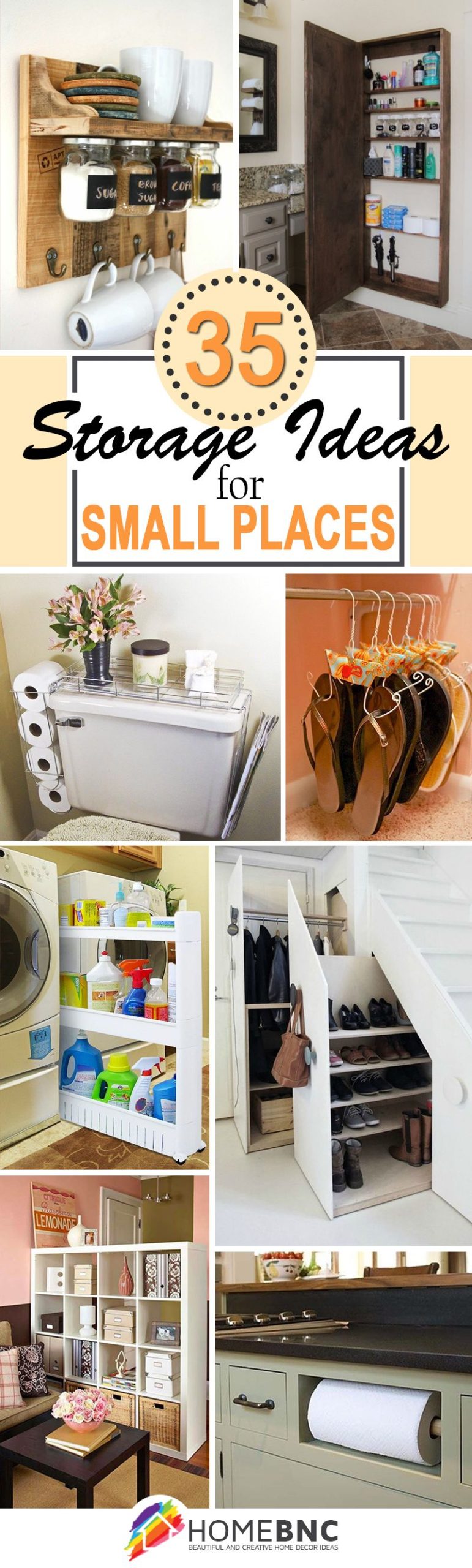 55 Genius Storage Ideas for Small Spaces