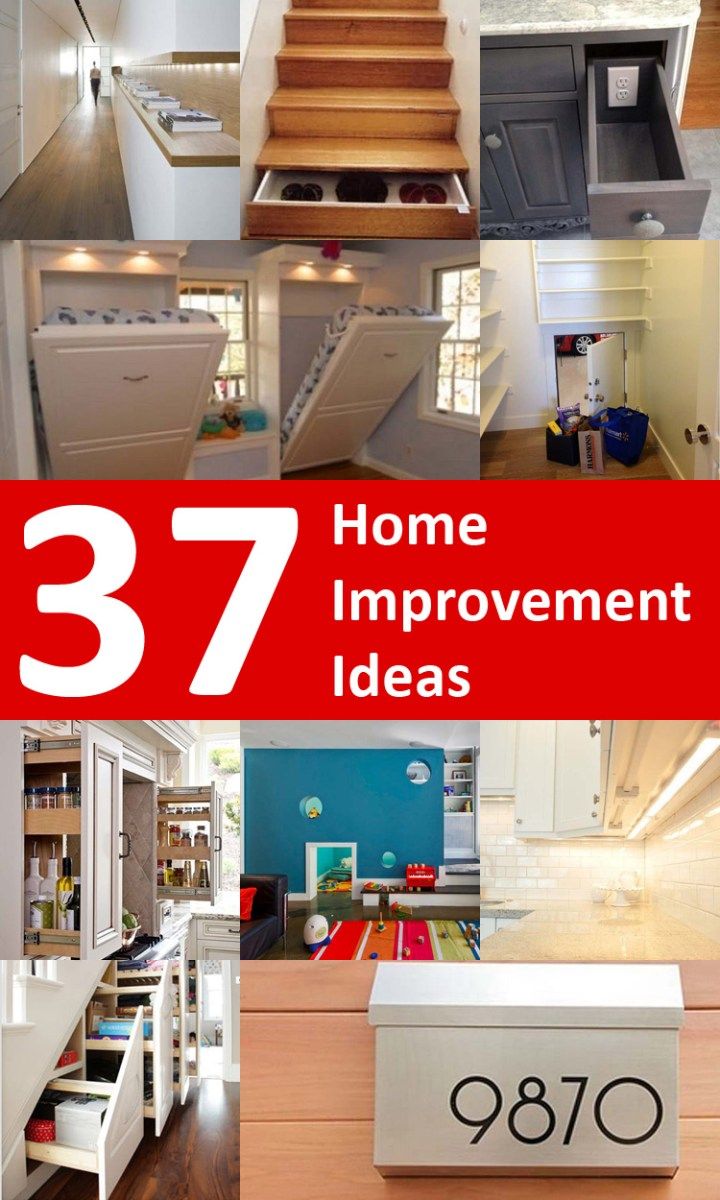 37 Home Improvement Ideas to Maximize Your Living Space | Home ...